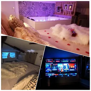 Escapade Veyloise-nuit Romantique-spa-champagne Appartement Pont-de-Veyle
